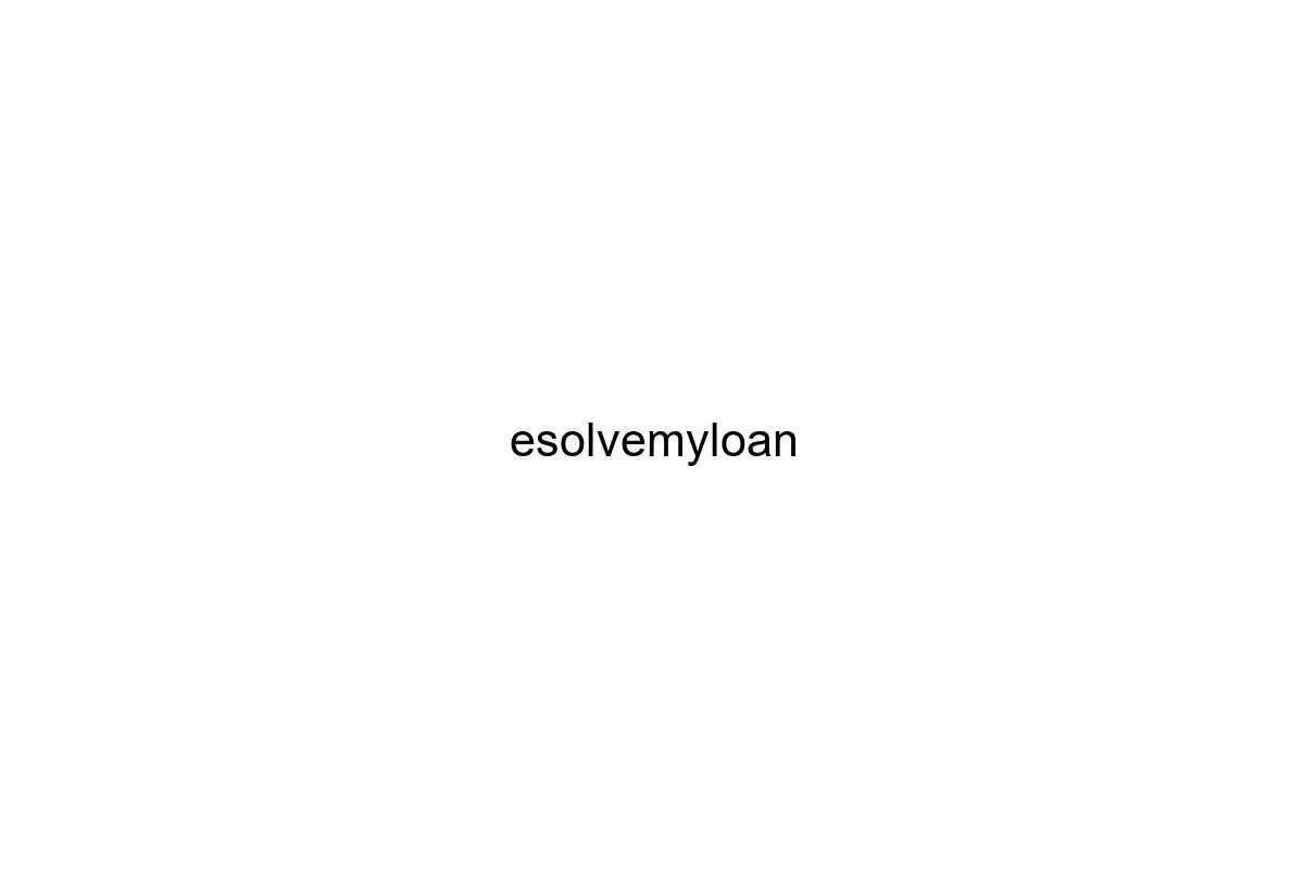 esolvemyloan