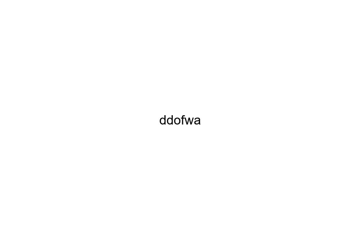 ddofwa