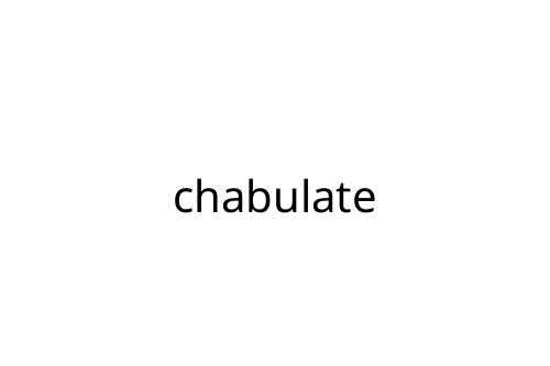 chabulate