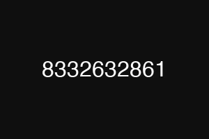 8332632861
