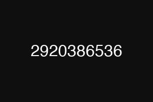 2920386536