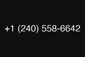 +1 (240) 558-6642