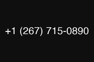 +1 (267) 715-0890