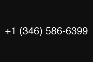 +1 (346) 586-6399