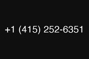 +1 (415) 252-6351