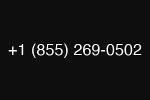 +1 (855) 269-0502