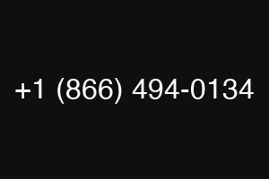 +1 (866) 494-0134